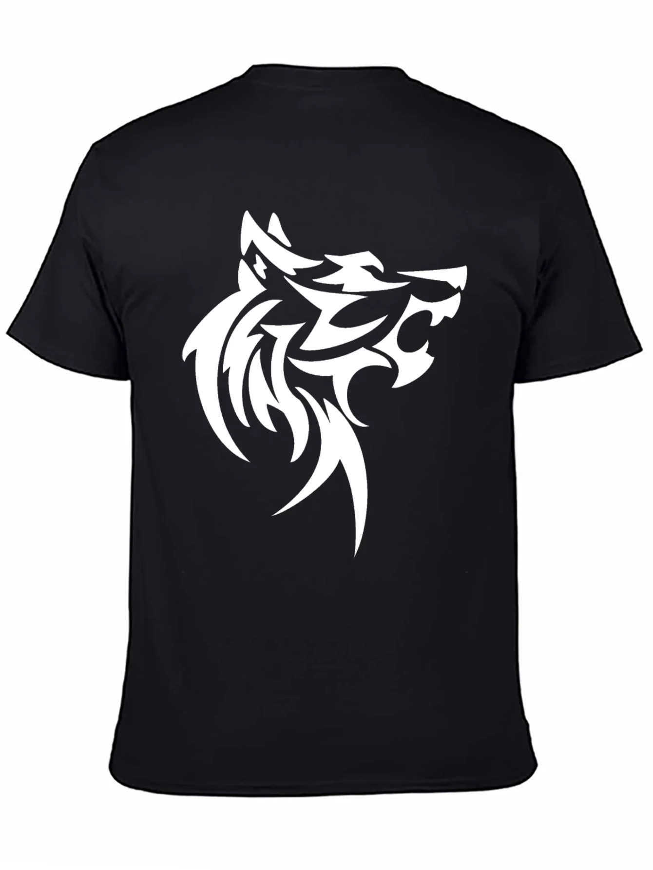Rebbecca Wolf Graphic Tee - Bold Tribal Design