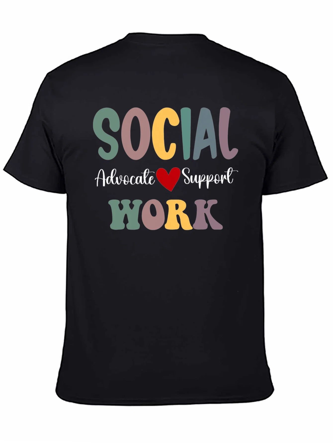 Rebbecca Social Work Advocate Support T-Shirt
