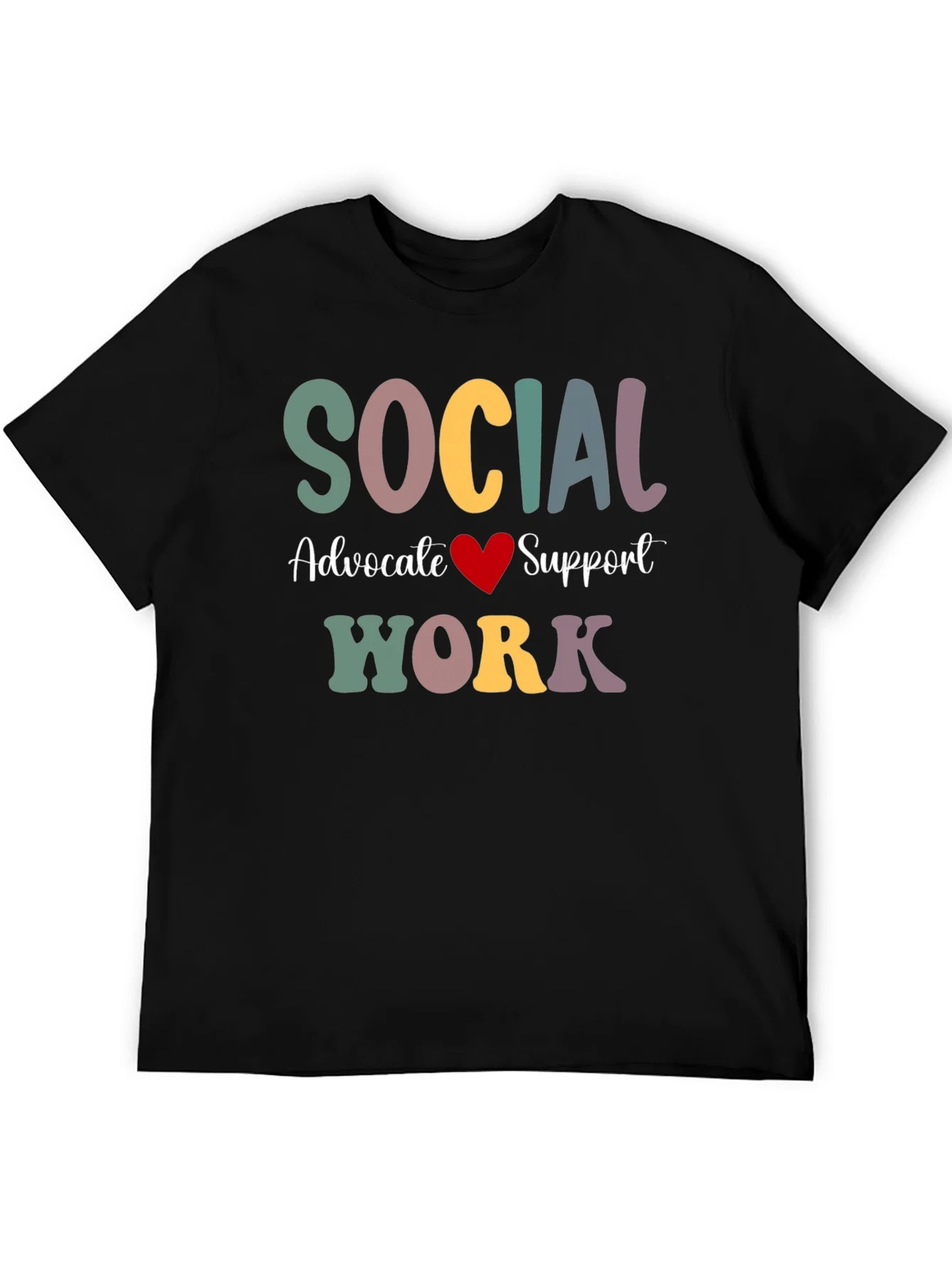 Rebbecca Social Work Advocate Support T-Shirt