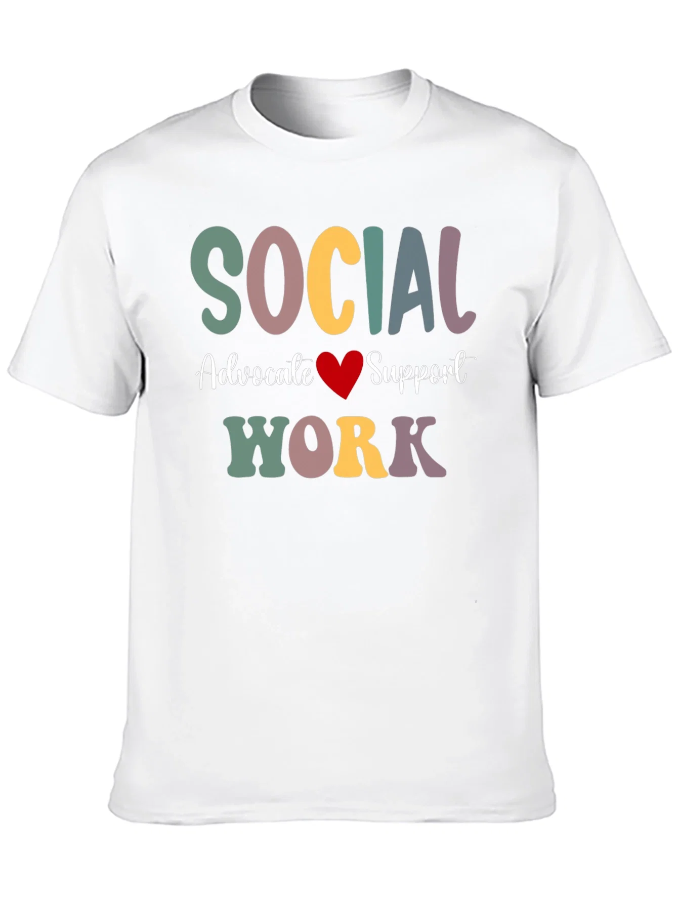 Rebbecca Social Work Advocate Support T-Shirt
