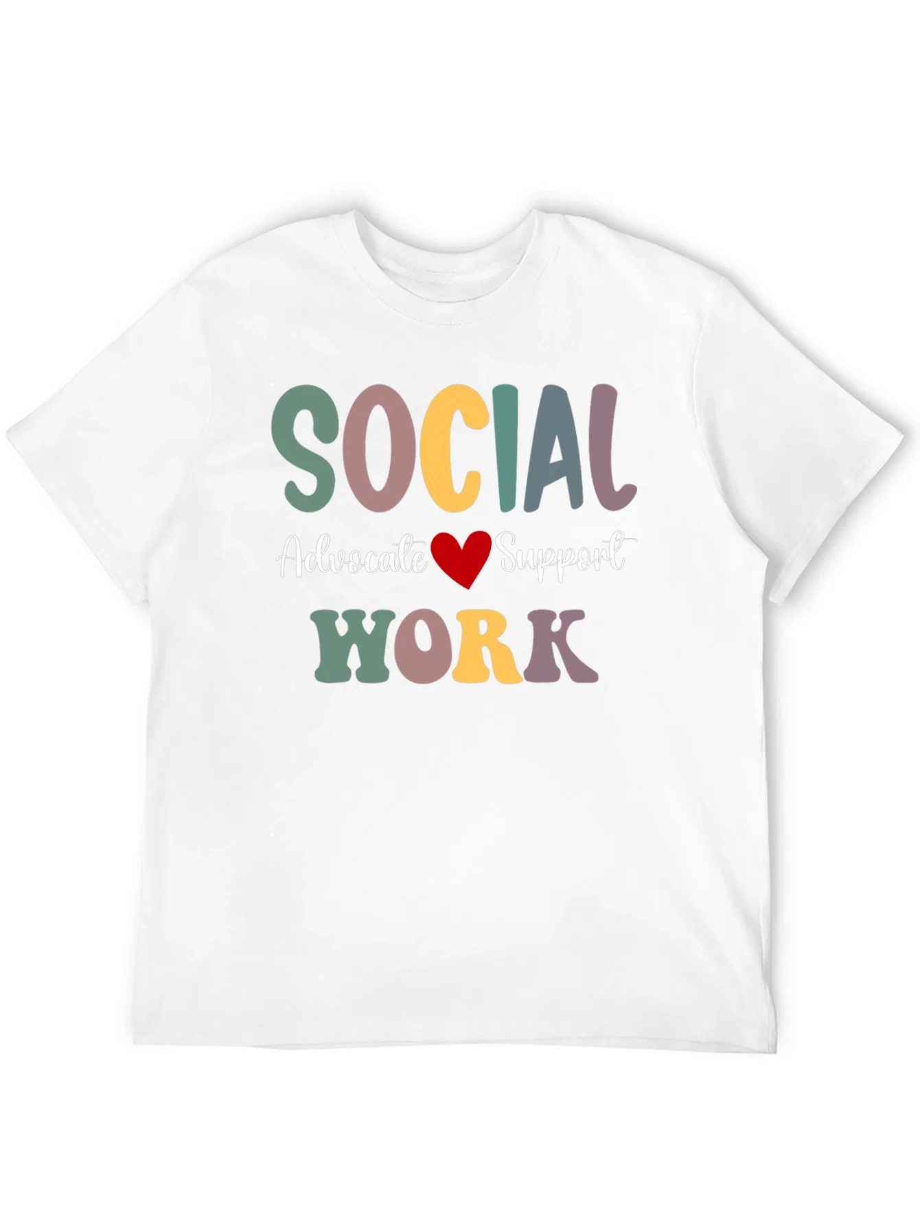 Rebbecca Social Work Advocate Support T-Shirt