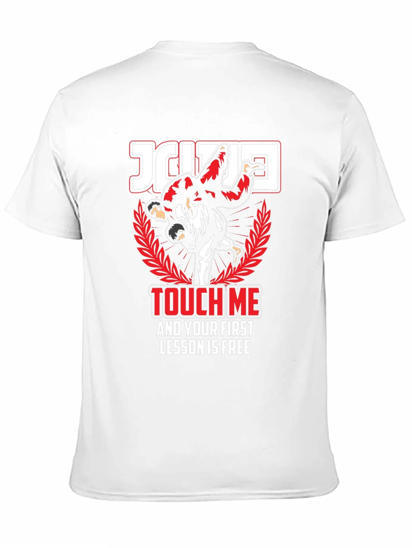 Rebbecca Jiu Jitsu Touch Me Funny Graphic T-Shirt