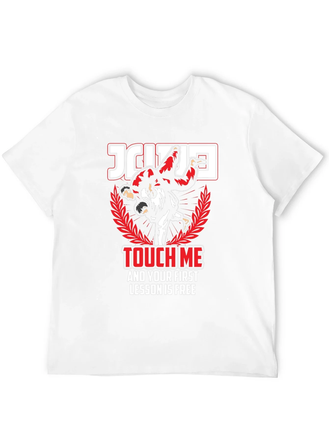Rebbecca Jiu Jitsu Touch Me Funny Graphic T-Shirt