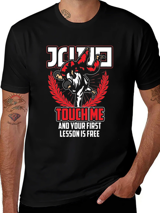 Rebbecca Jiu Jitsu Touch Me Funny Graphic T-Shirt