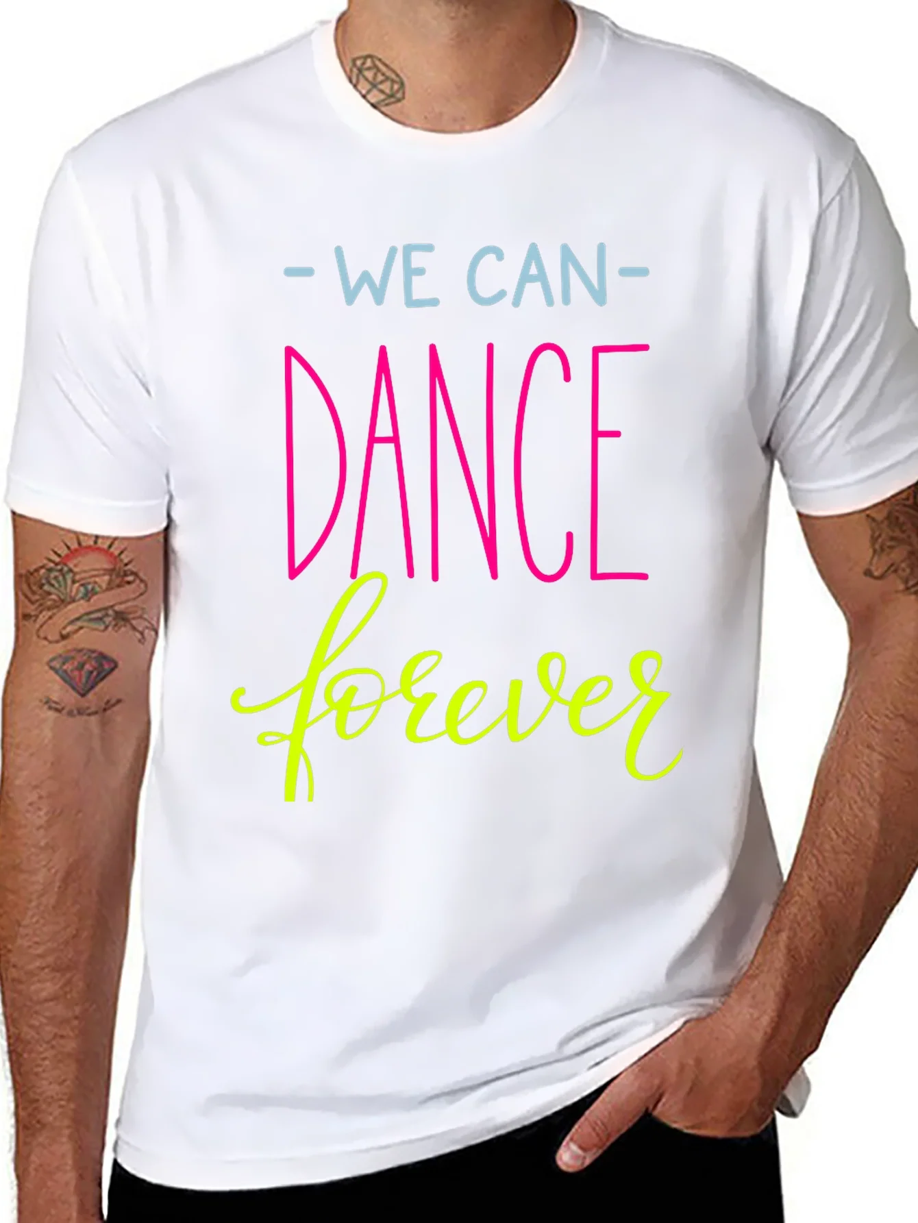 Camiseta Negra We Can Dance Forever