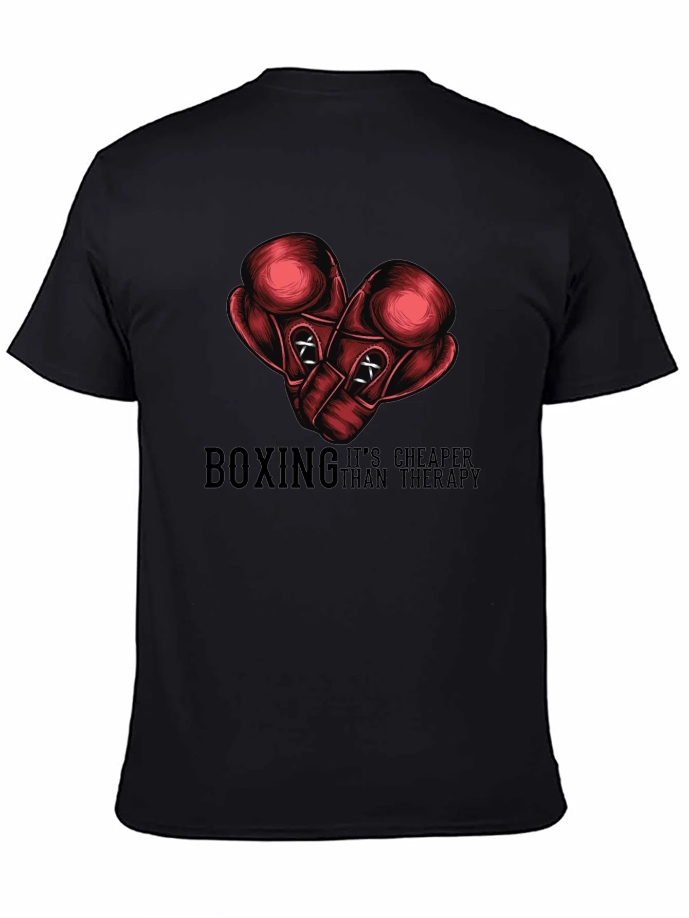Rebbecca Boxing Cheaper Than Therapy Graphic Tee