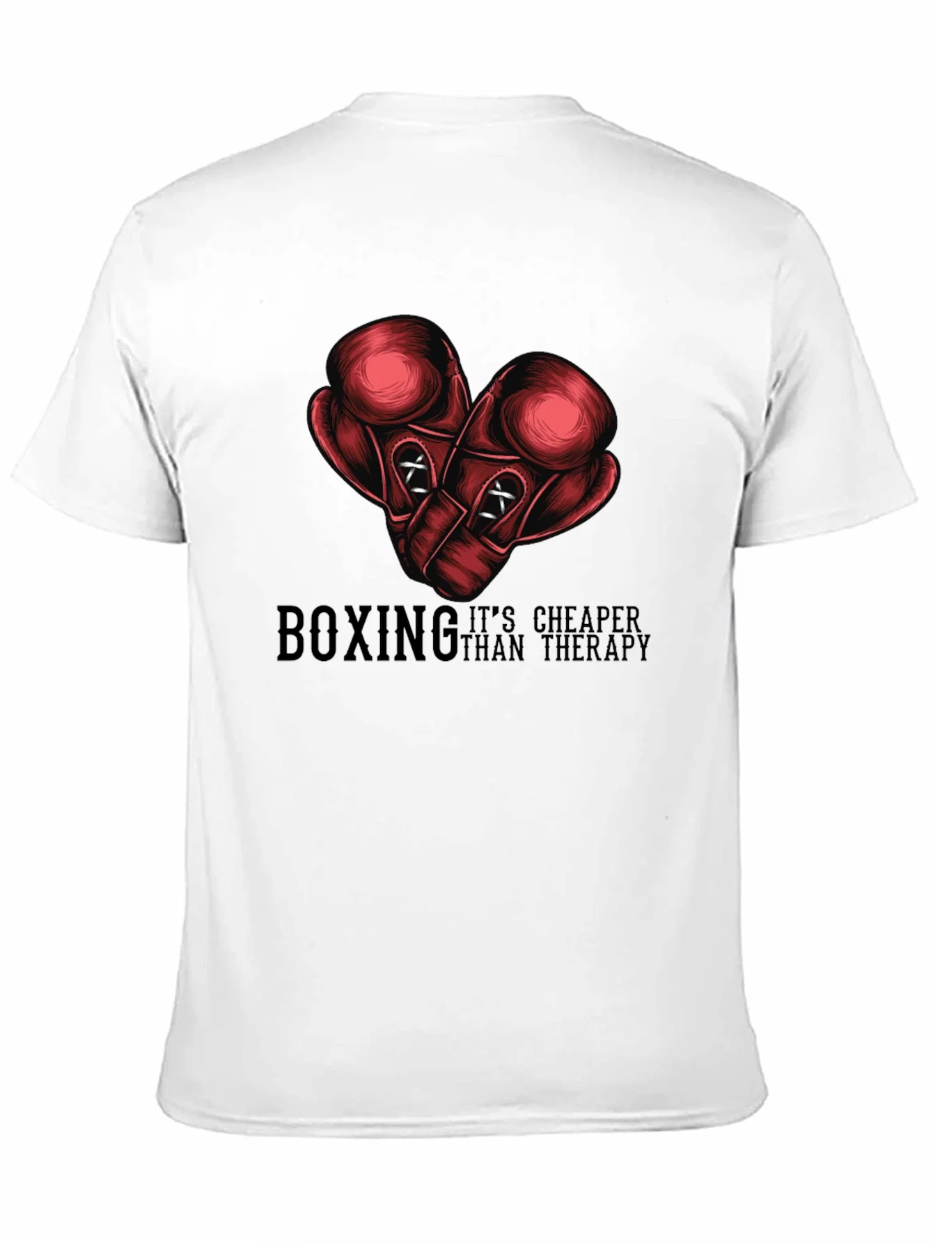 Rebbecca Boxing Cheaper Than Therapy Graphic Tee