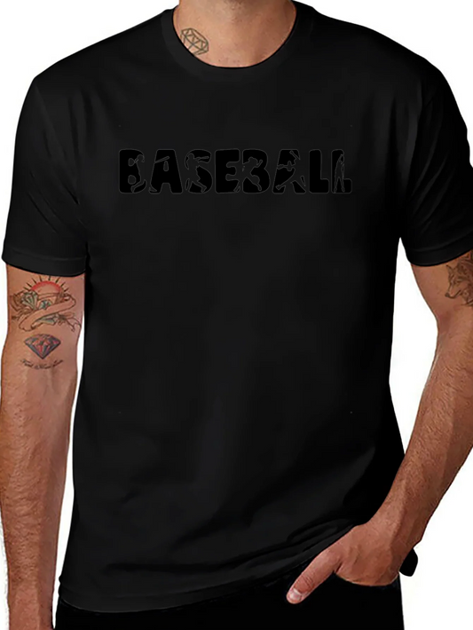 Camiseta Negra Baseball