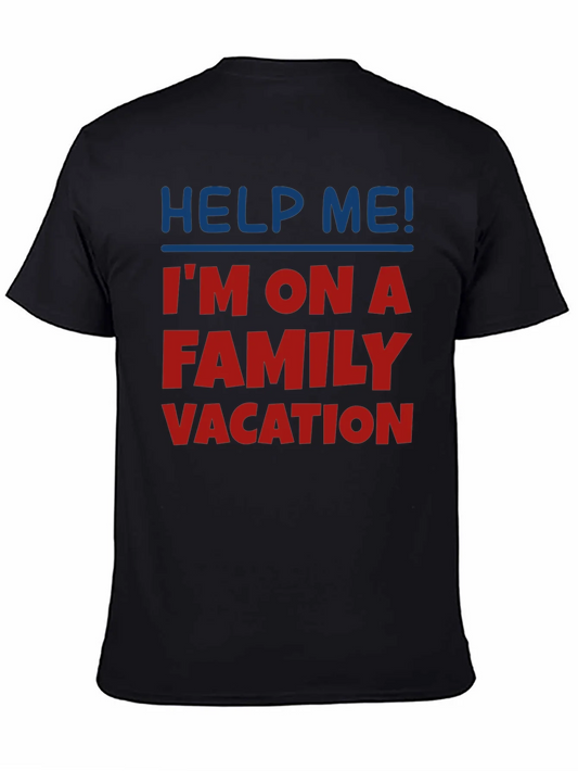 Rebbecca Help Me! Family Vacation Graphic T-Shirt