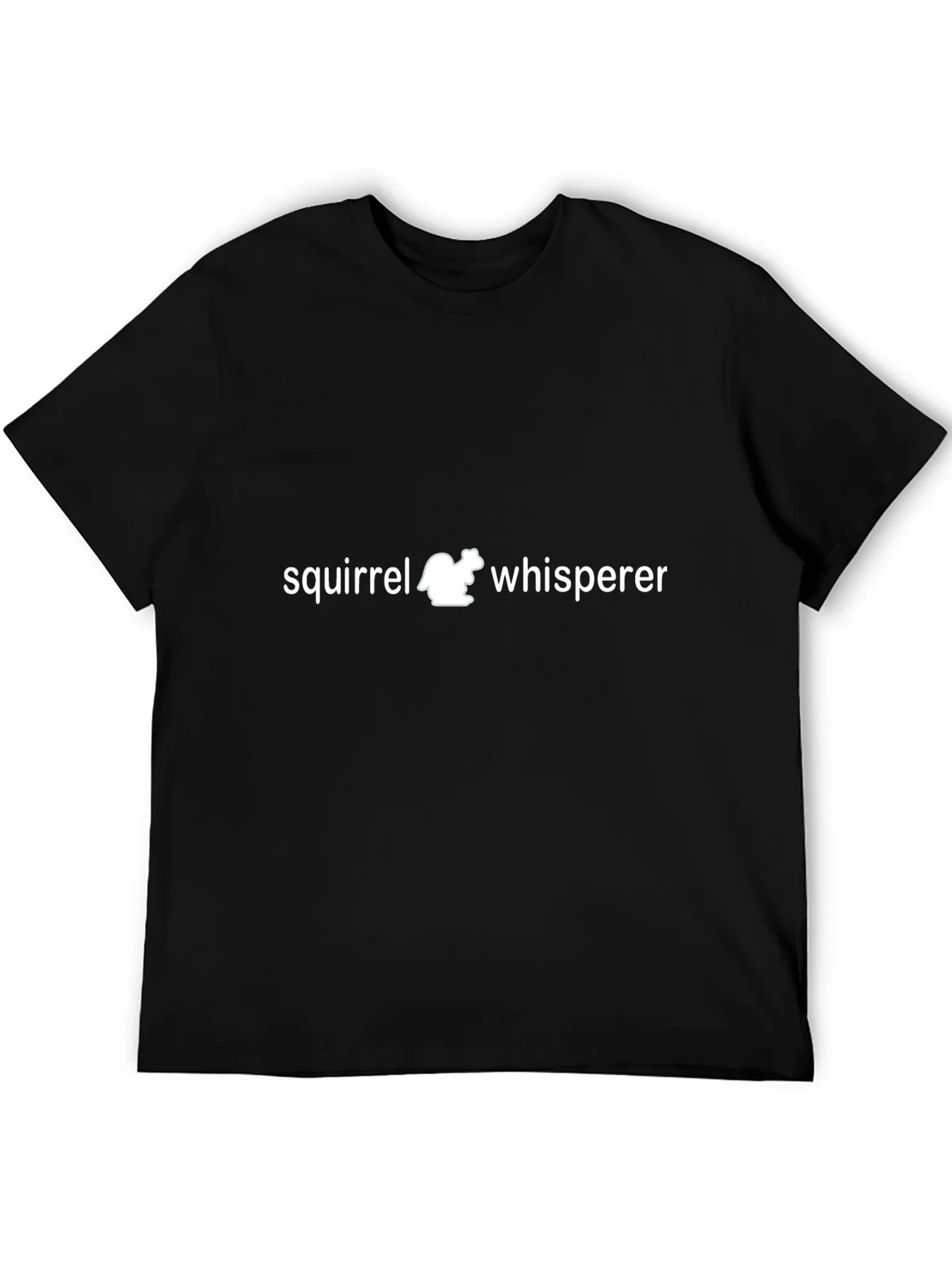 Rebbecca Squirrel Whisperer Graphic Tee - Black
