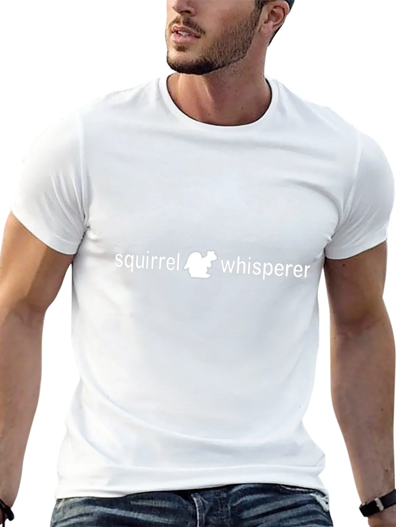 Rebbecca Squirrel Whisperer Graphic Tee - Black