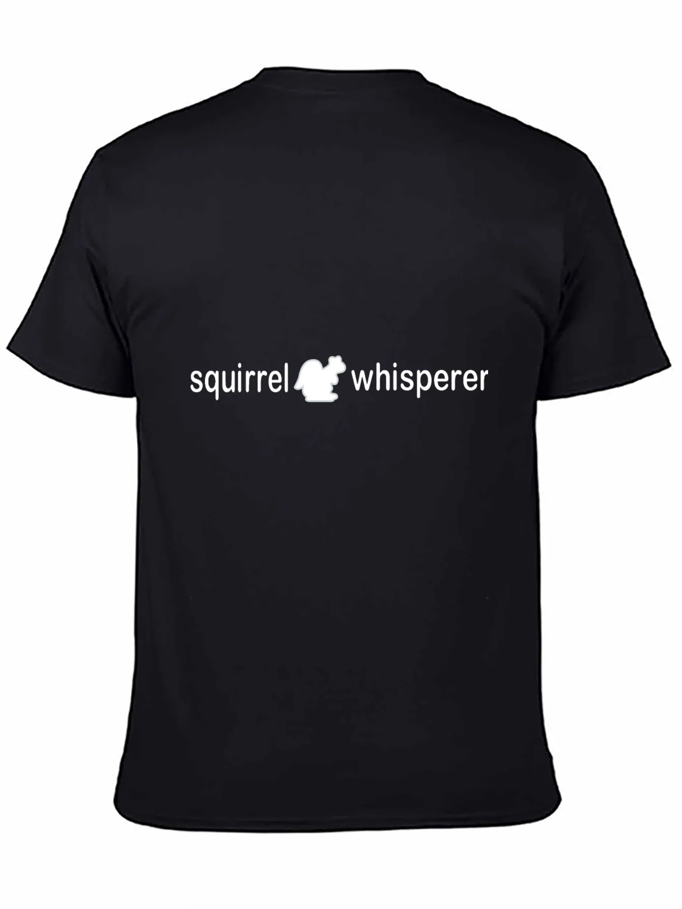 Rebbecca Squirrel Whisperer Graphic Tee - Black