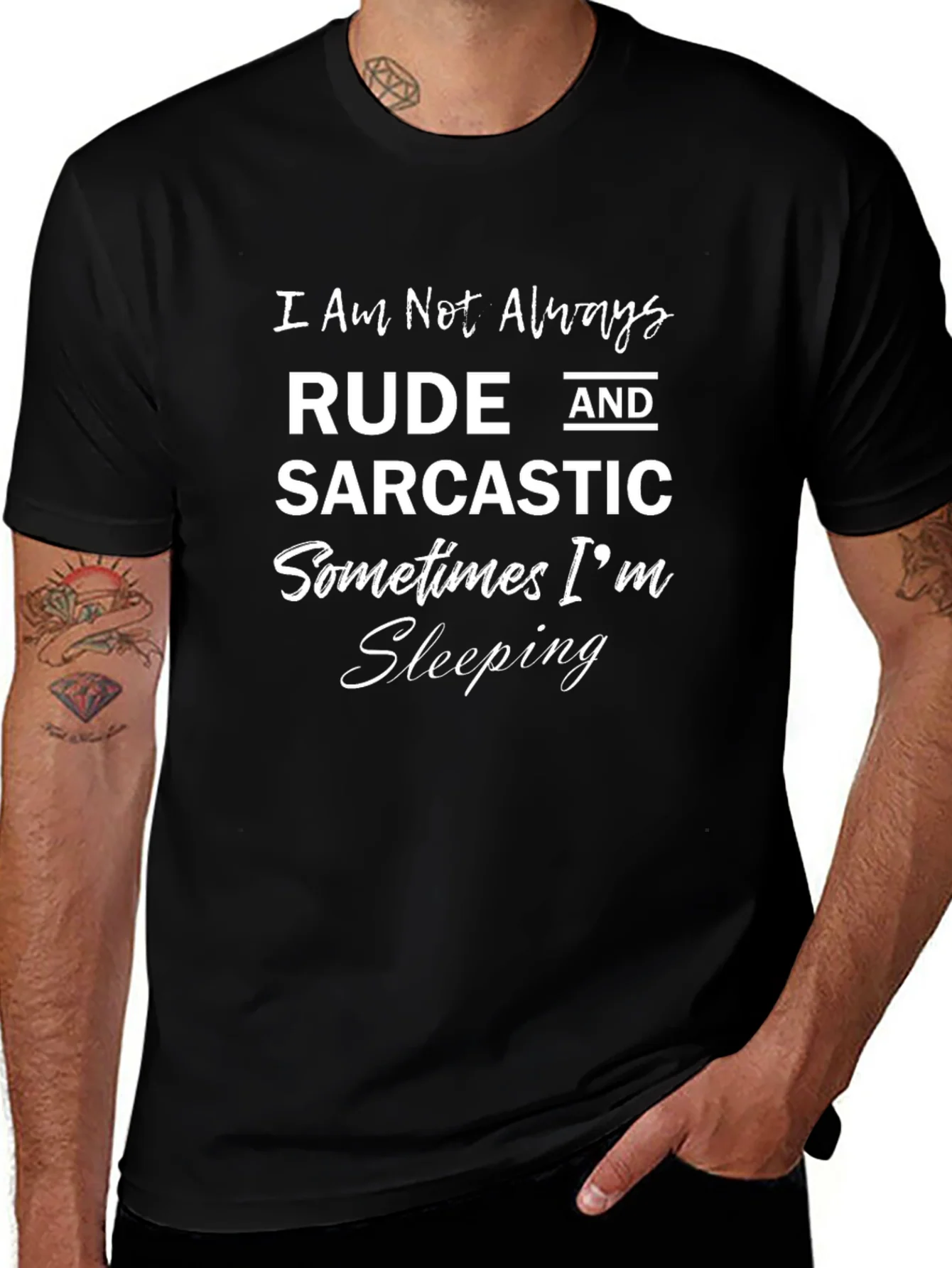 Rebbecca Rude and Sarcastic Funny Graphic T-Shirt