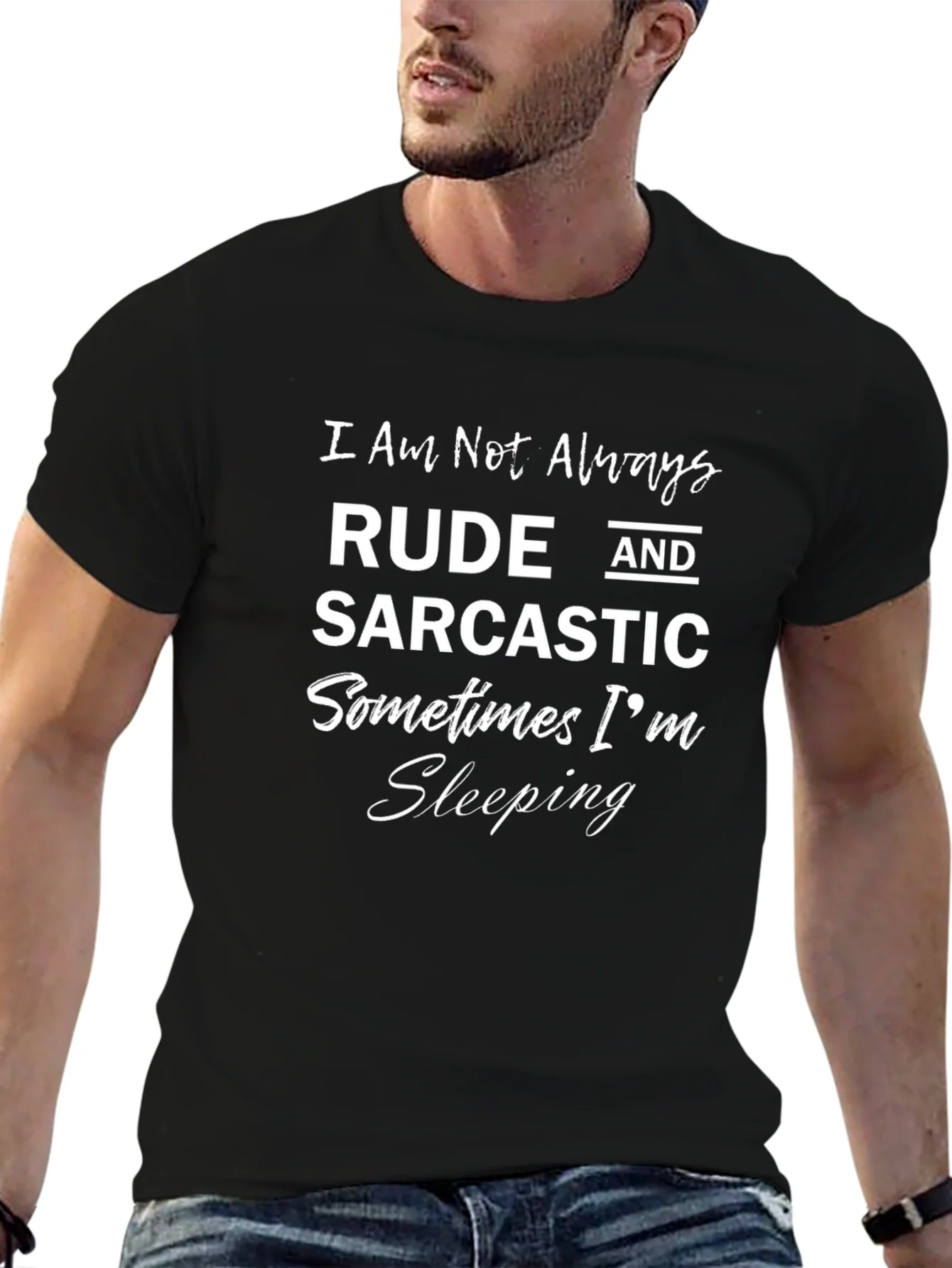 Rebbecca Rude and Sarcastic Funny Graphic T-Shirt