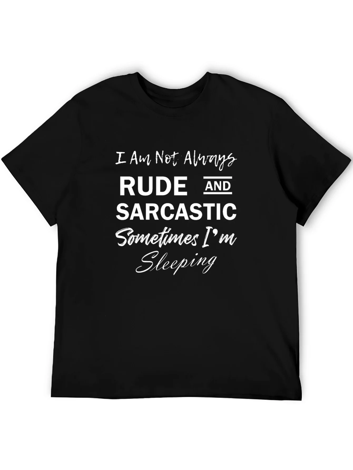 Rebbecca Rude and Sarcastic Funny Graphic T-Shirt