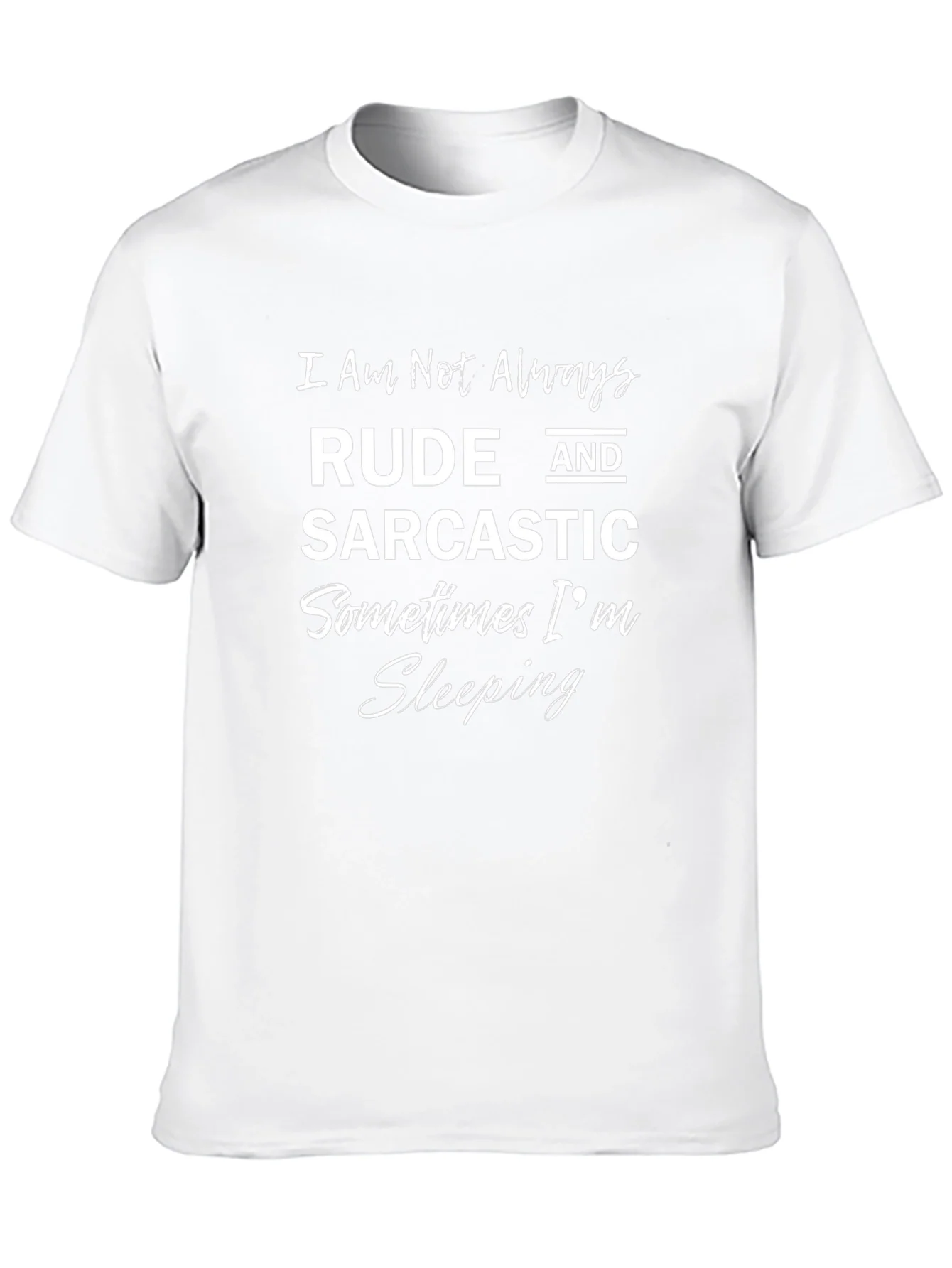 Rebbecca Rude and Sarcastic Funny Graphic T-Shirt