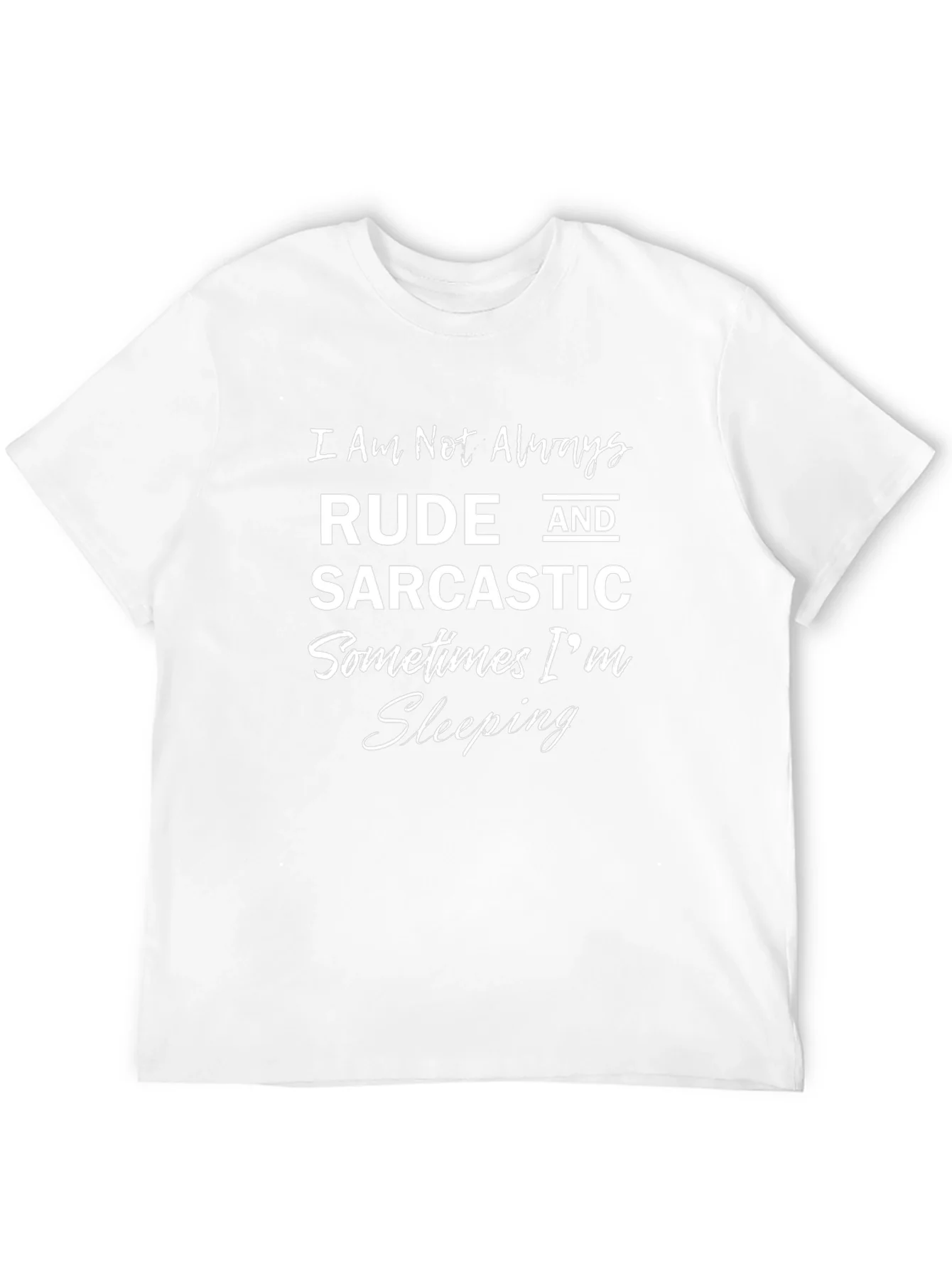 Rebbecca Rude and Sarcastic Funny Graphic T-Shirt