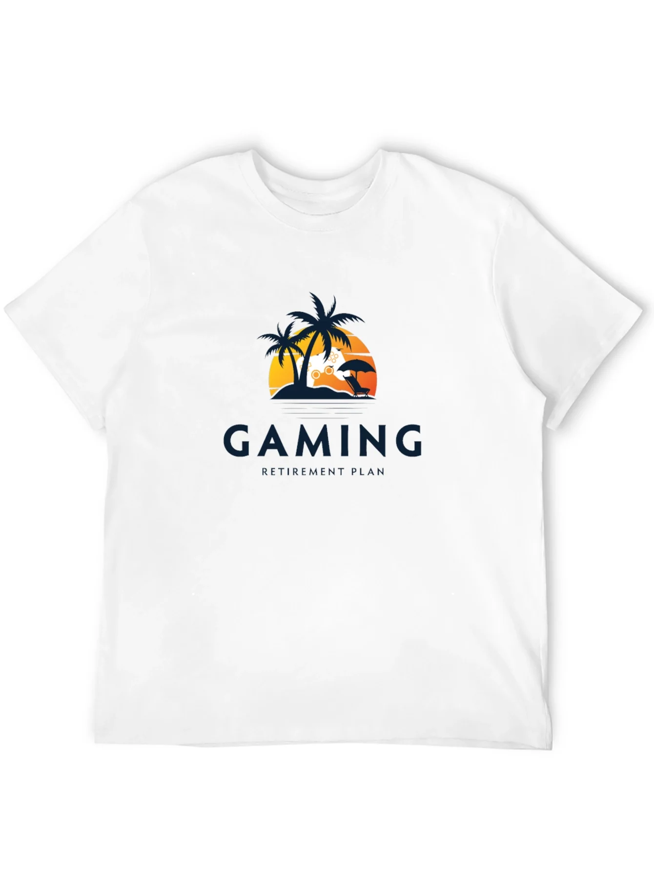 Camiseta Negra Gaming: Sol Playa y Videojuegos