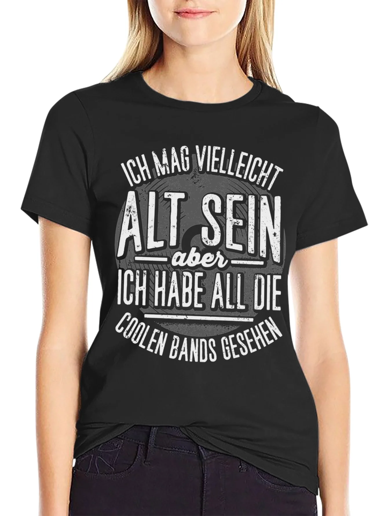 Rebbecca Cool Bands Seen Black Graphic Tee