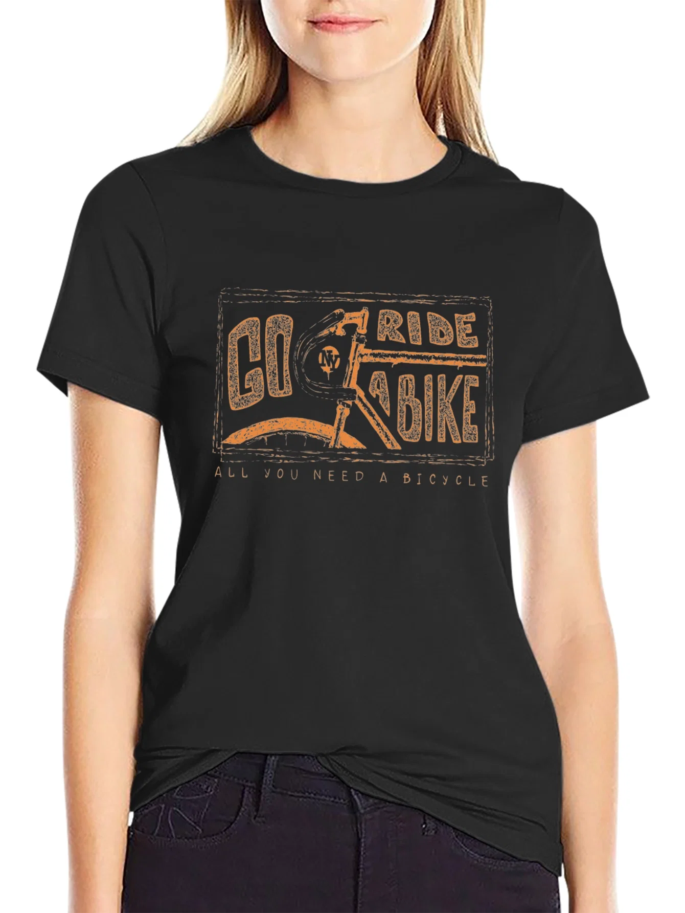 Rebbecca Go Ride a Bike Graphic T-Shirt