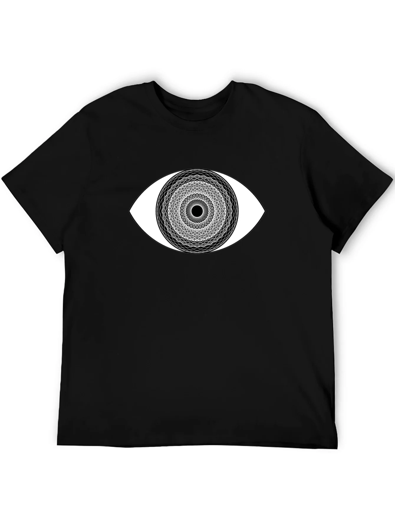 Camiseta Hombre Ojo Geom¨¦trico Algod¨®n