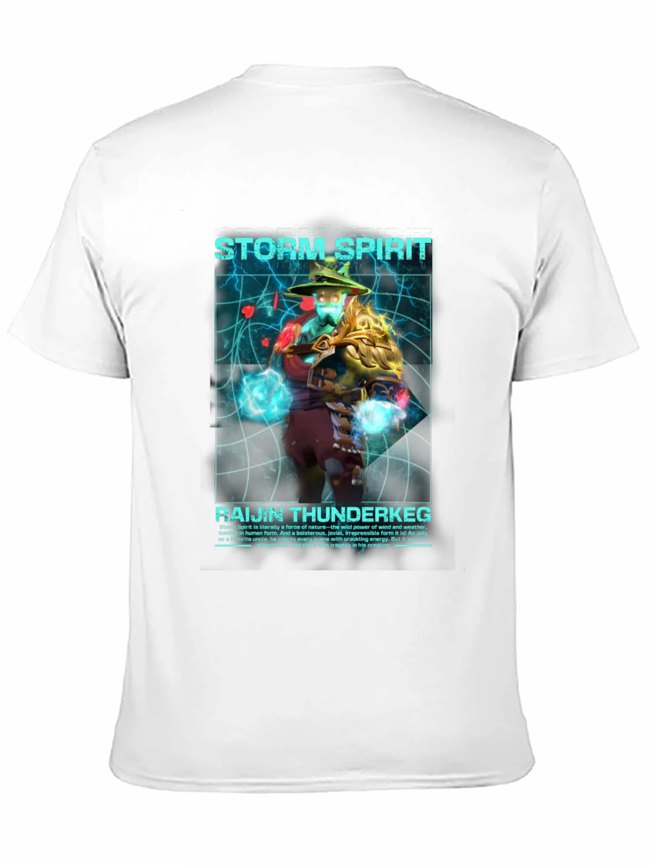Rebbecca Storm Spirit Raijin Thunderkeg Graphic T-Shirt