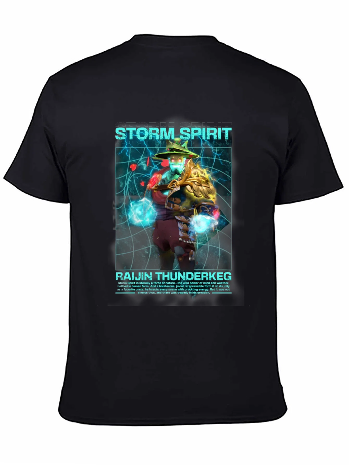 Rebbecca Storm Spirit Raijin Thunderkeg Graphic T-Shirt