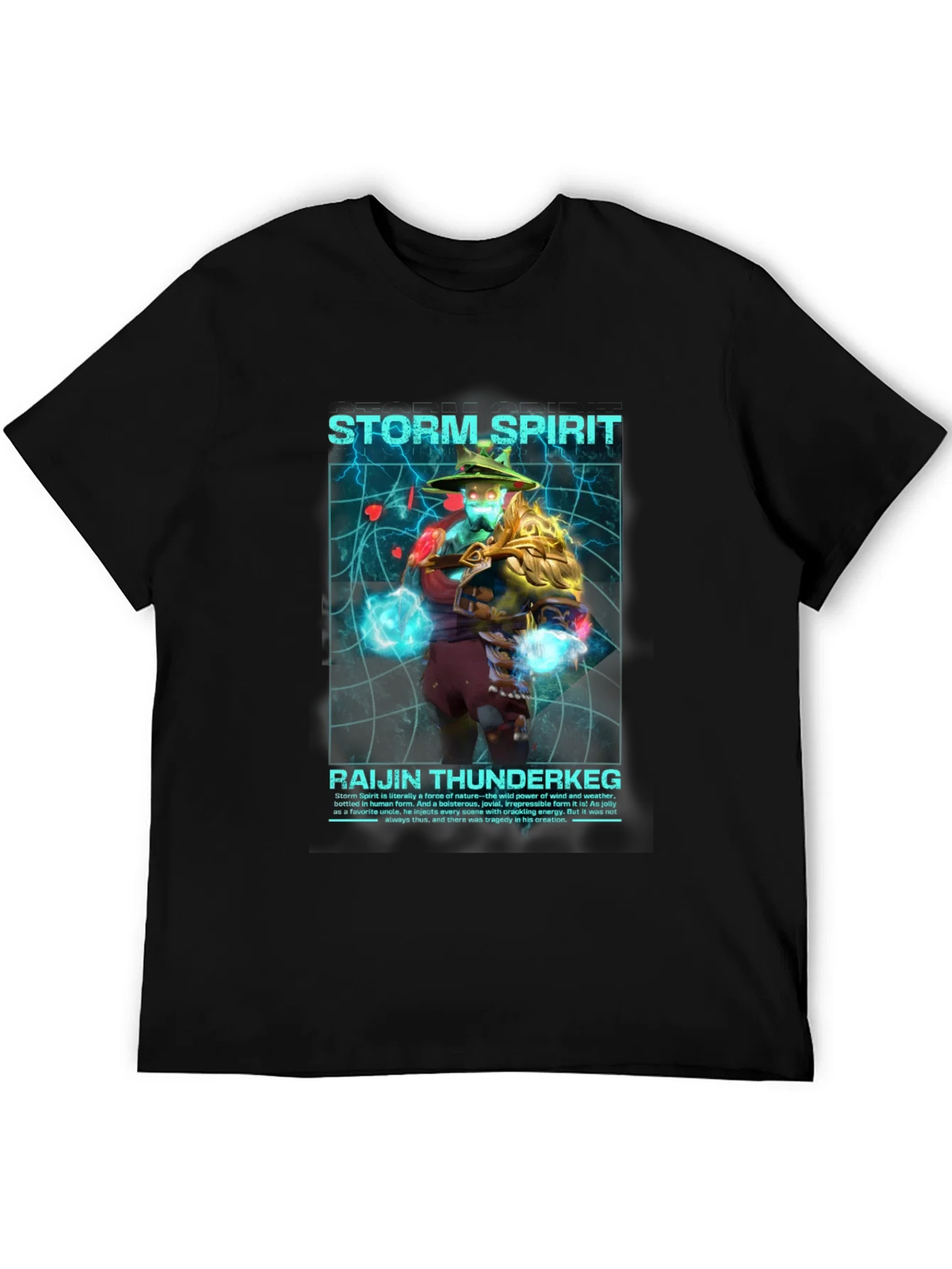 Rebbecca Storm Spirit Raijin Thunderkeg Graphic T-Shirt