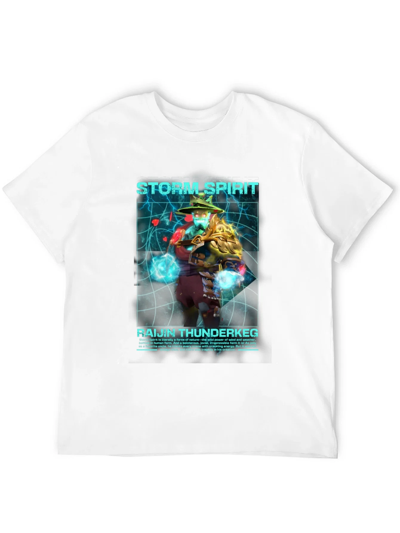 Rebbecca Storm Spirit Raijin Thunderkeg Graphic T-Shirt