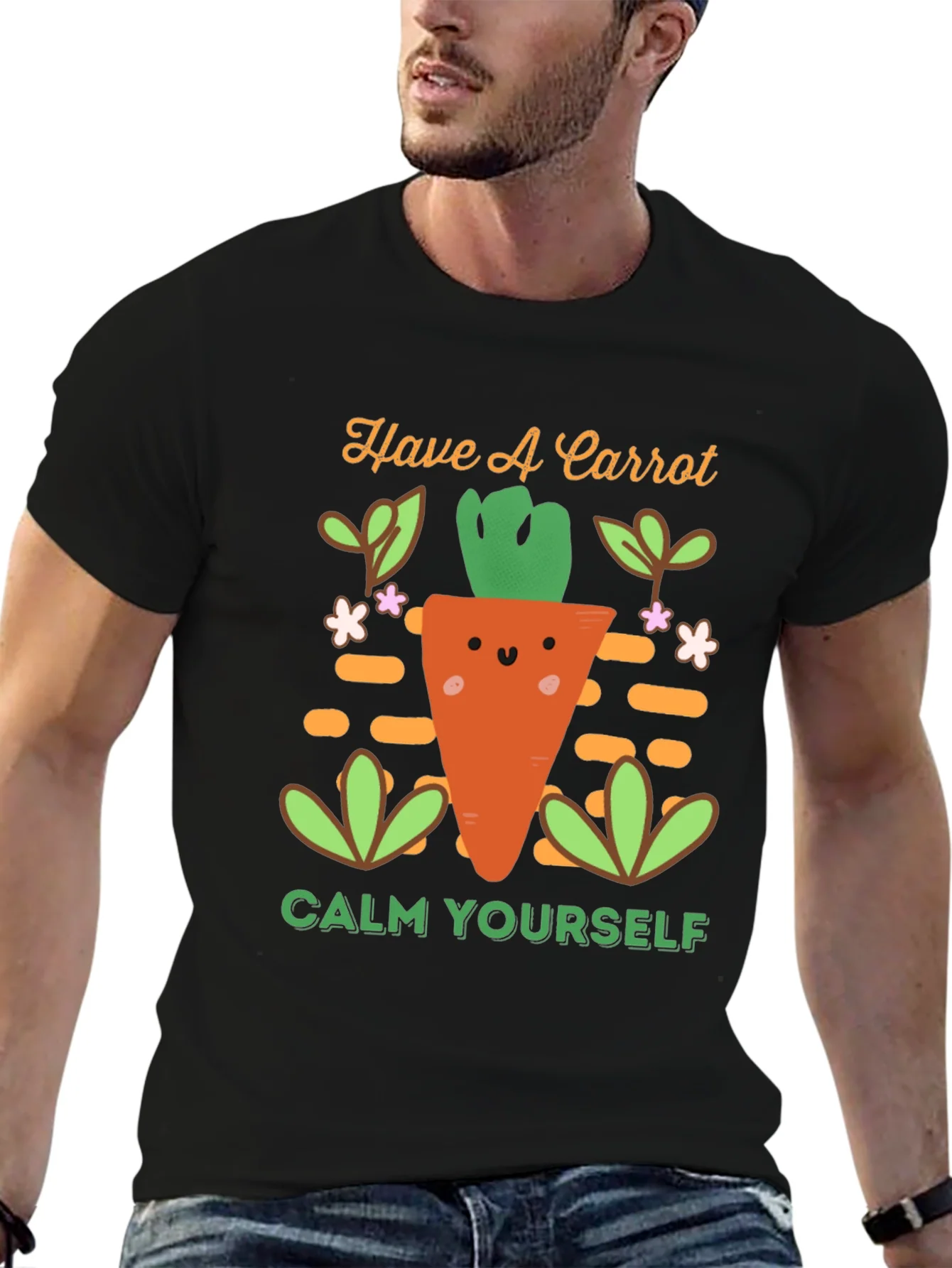 Rebbecca Have a Carrot T-Shirt - Calm Yourself