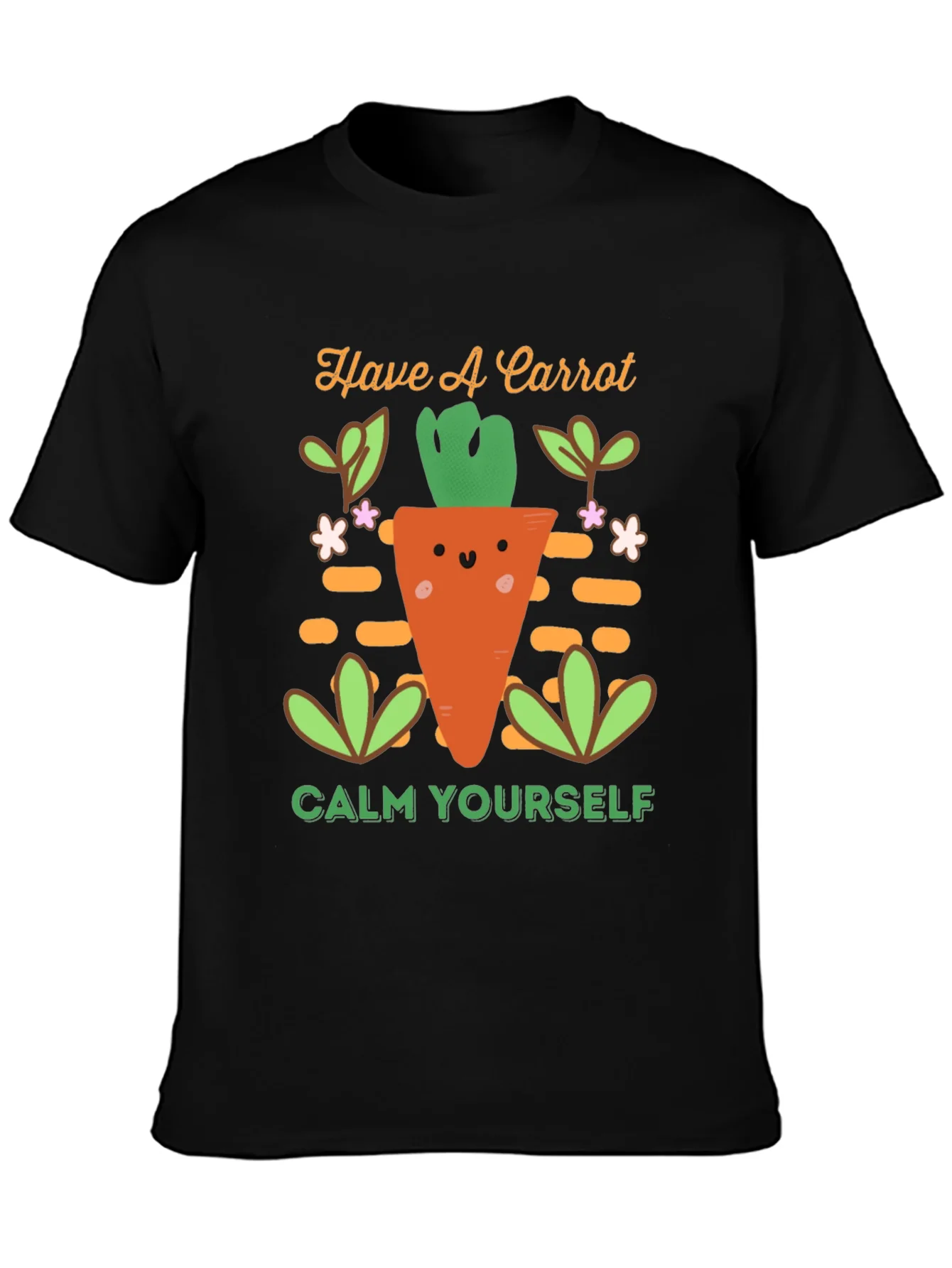Rebbecca Have a Carrot T-Shirt - Calm Yourself