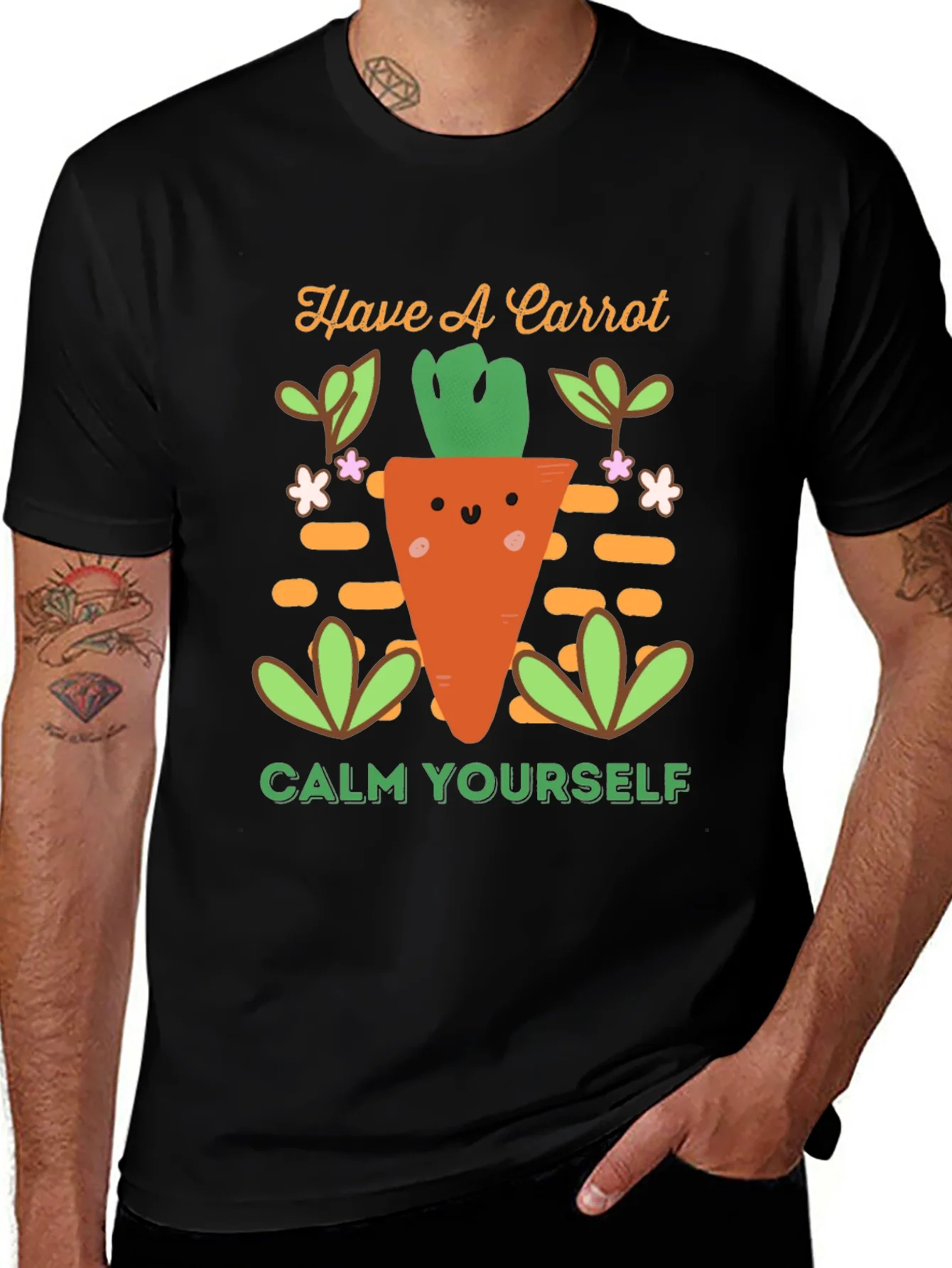 Rebbecca Have a Carrot T-Shirt - Calm Yourself