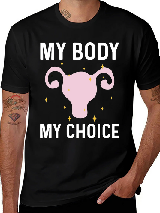 Rebbecca My Body My Choice T-Shirt - Pro Choice Womens Rights