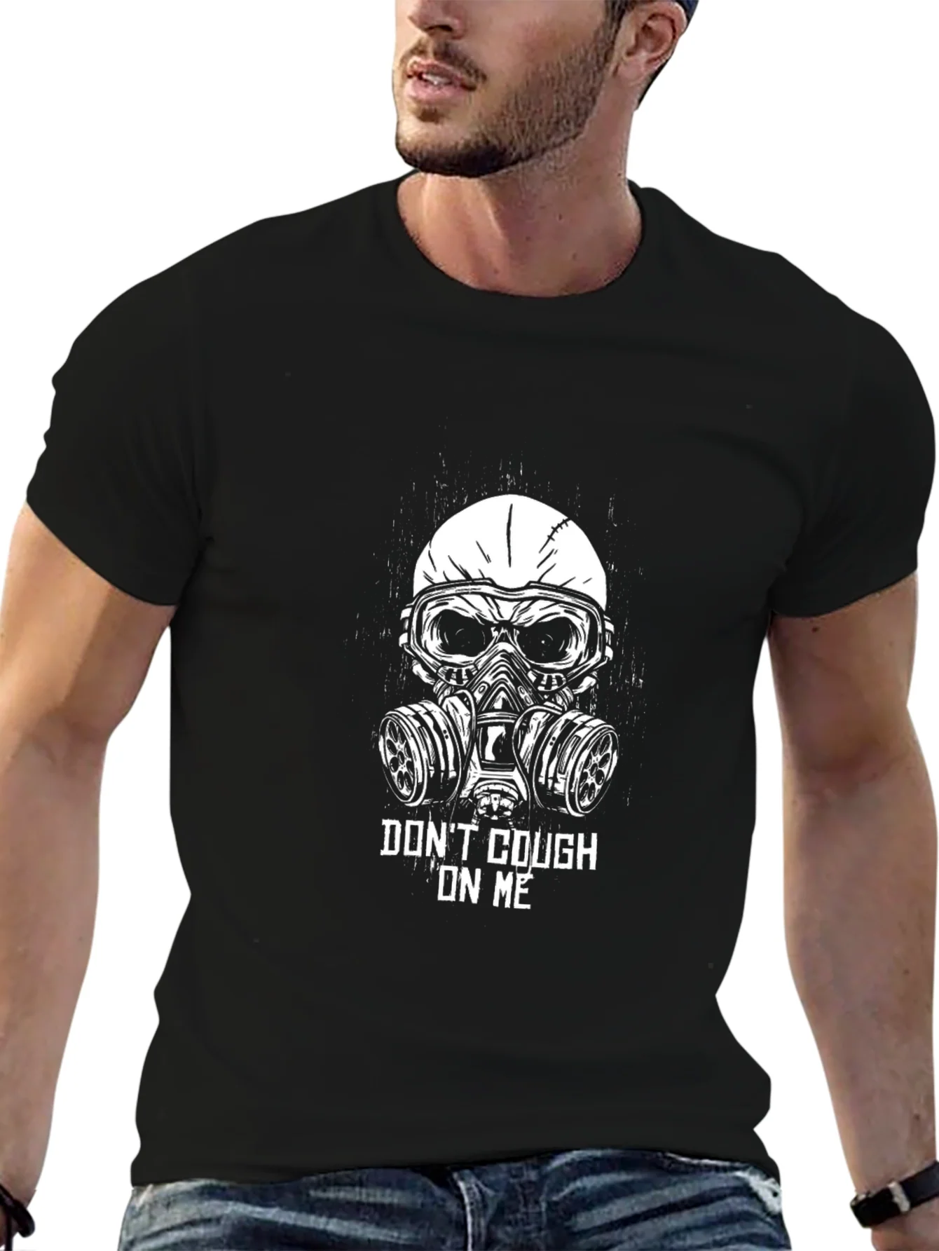 Camiseta Negra: ?No Tosas Sobre M¨ª! Estilo ¨²nico