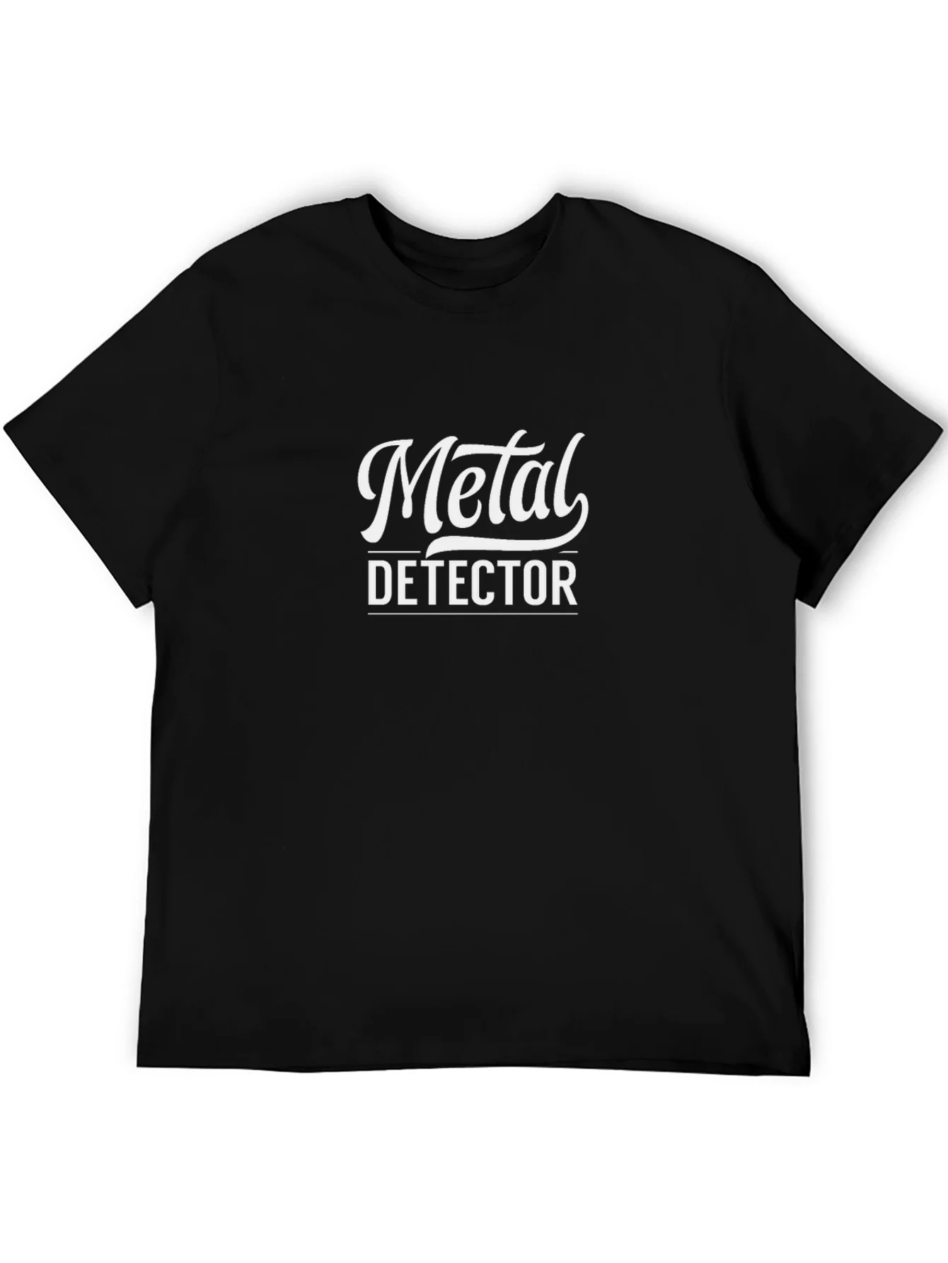 Rebbecca Metal Detector Black Graphic Tee