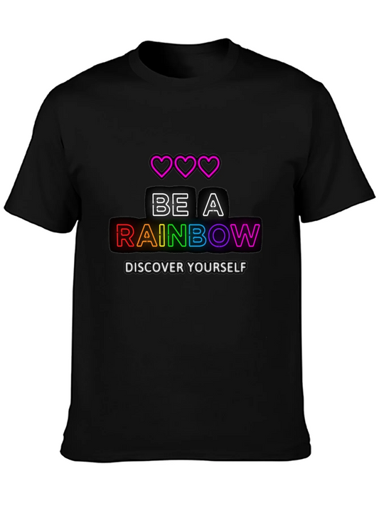 Rebbecca Be A Rainbow T-Shirt - Discover Yourself Tee
