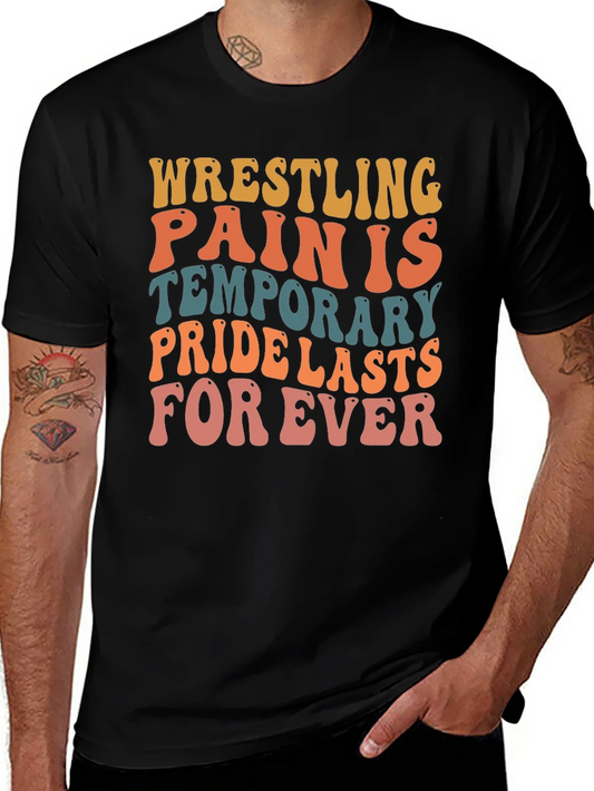 Rebbecca Wrestling Pain is Temporary Graphic Tee