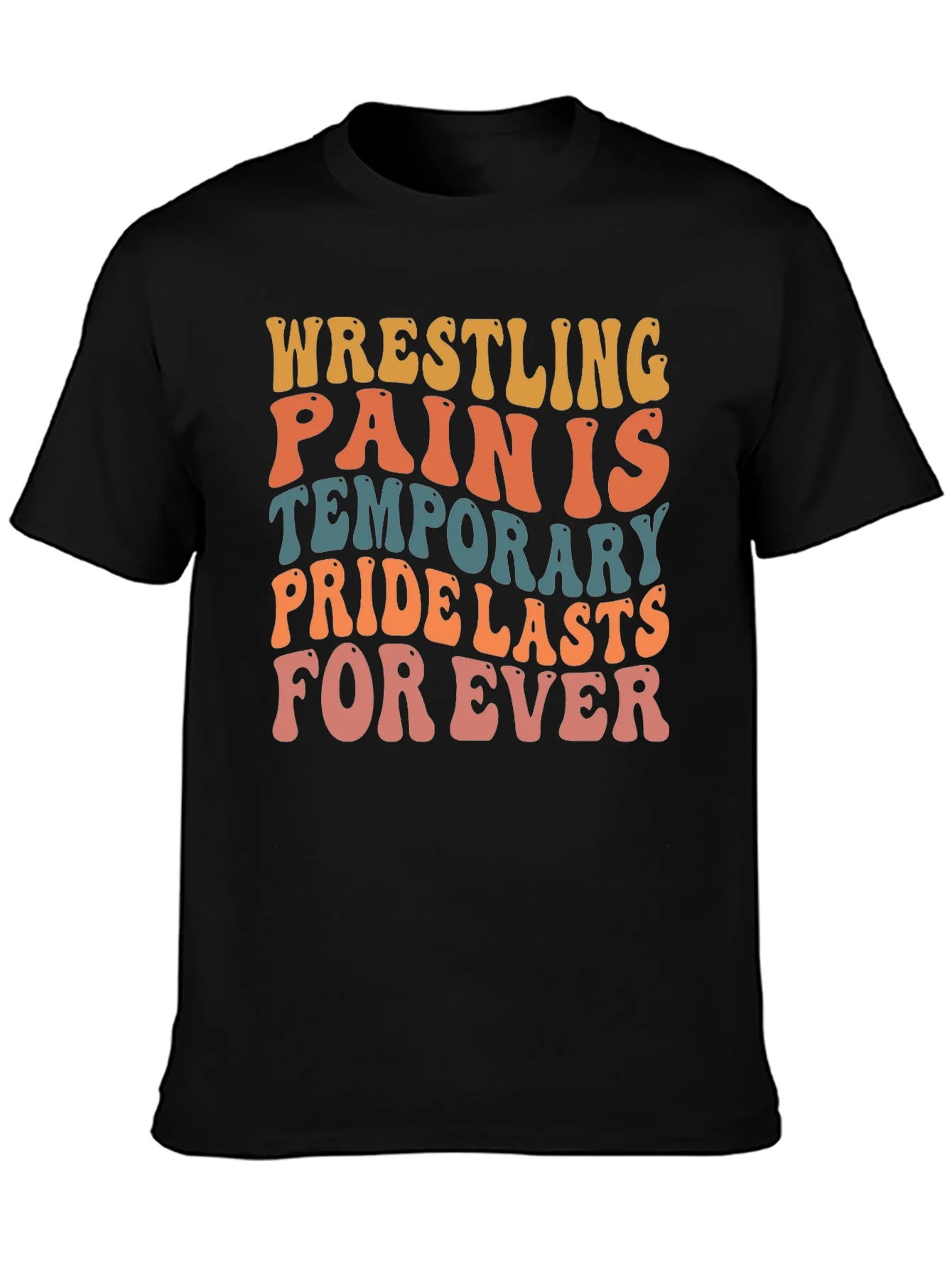 Rebbecca Wrestling Pain is Temporary Graphic Tee