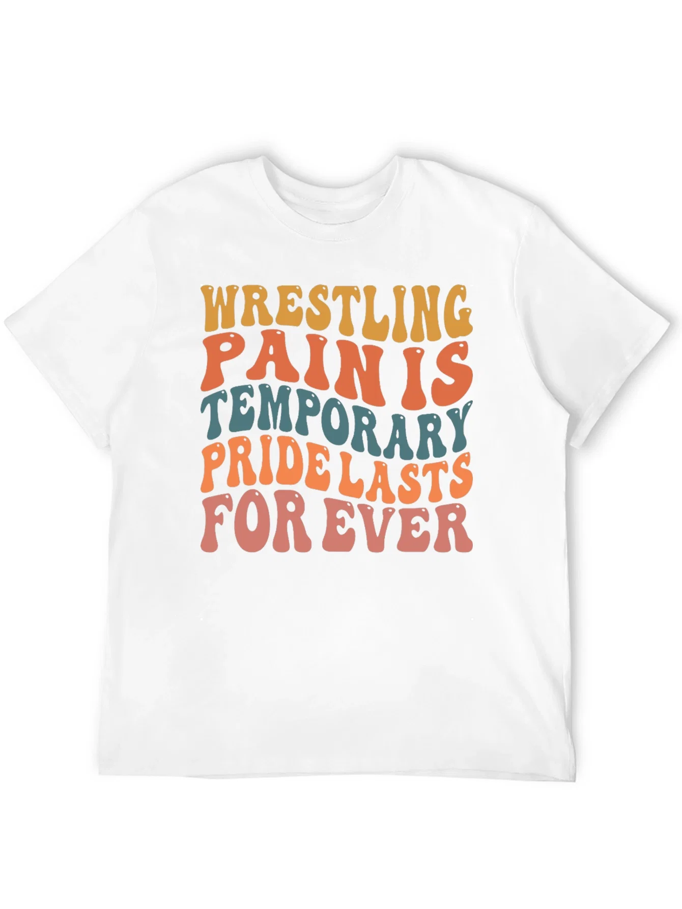 Rebbecca Wrestling Pain is Temporary Graphic Tee