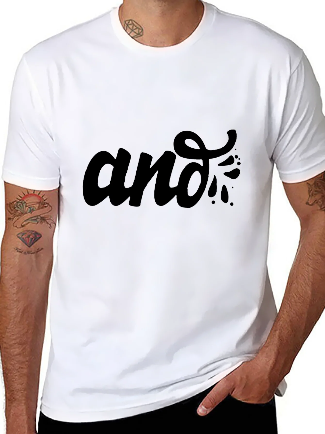 Rebbecca Stylish and Graphic Black T-Shirt
