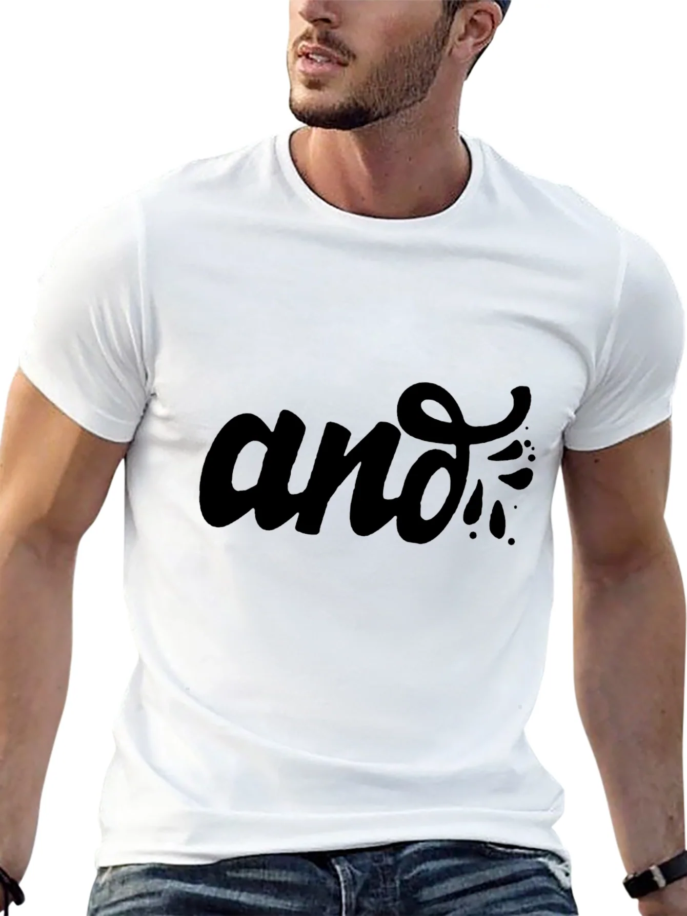 Rebbecca Stylish and Graphic Black T-Shirt