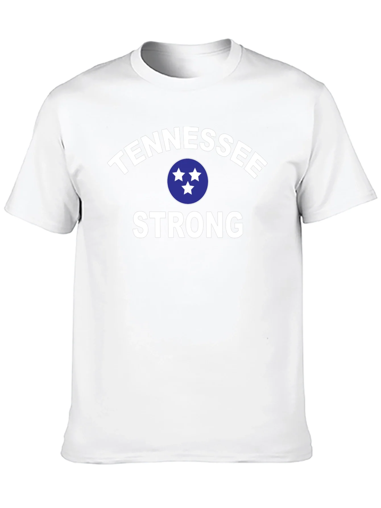 Camiseta Tennessee Strong Negra para Hombre