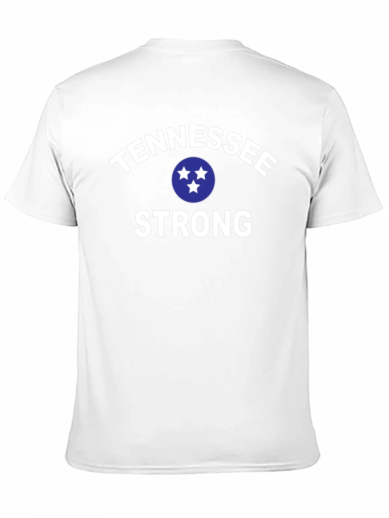 Camiseta Tennessee Strong Negra para Hombre