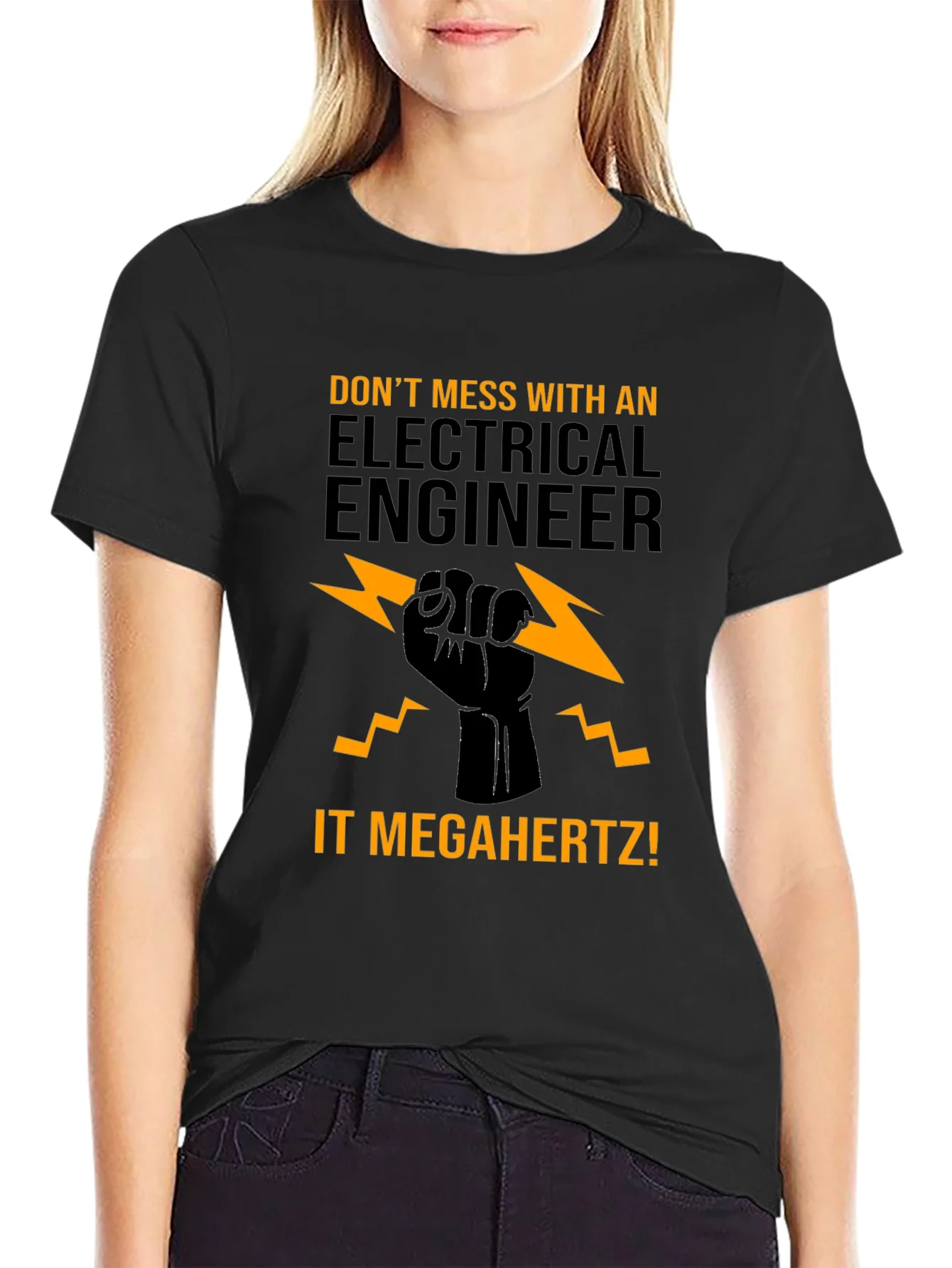 Camiseta Ingeniero El¨¦ctrico: ?Megahertz!