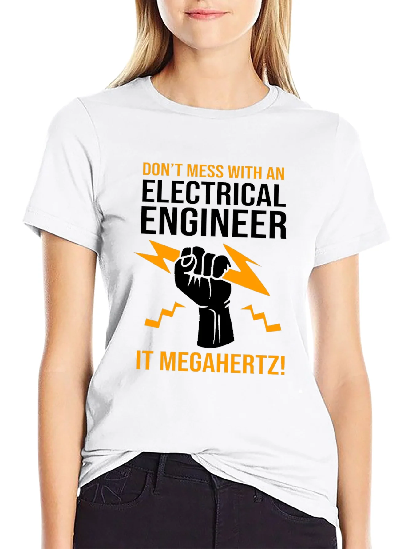 Camiseta Ingeniero El¨¦ctrico: ?Megahertz!