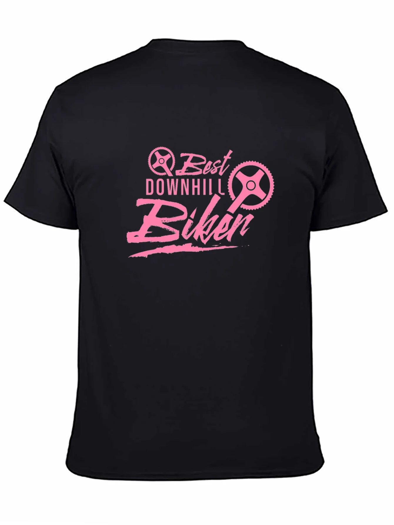 Camiseta Negra Best Downhill Biker