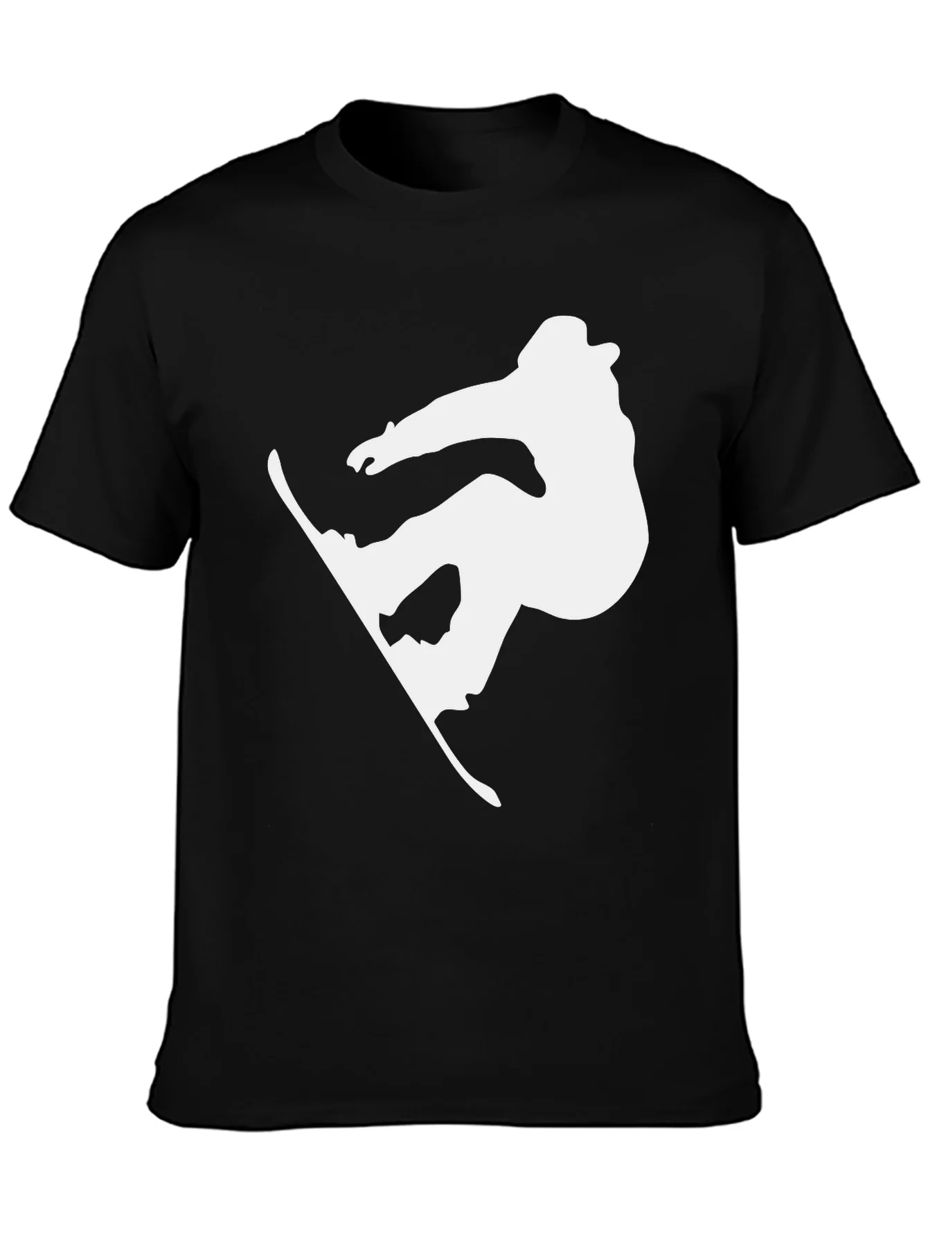 Rebbecca Snowboard Silhouette Black T-Shirt