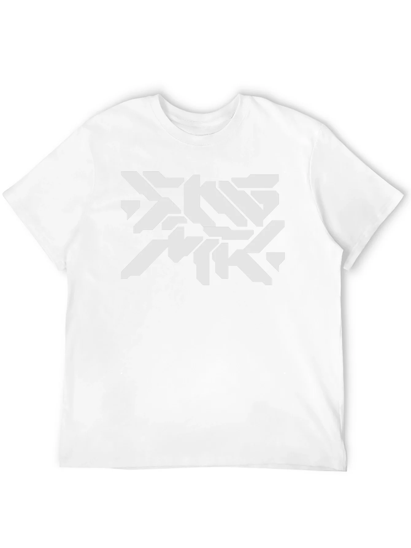 Rebbecca Futuristic Graphic Print Black T-Shirt