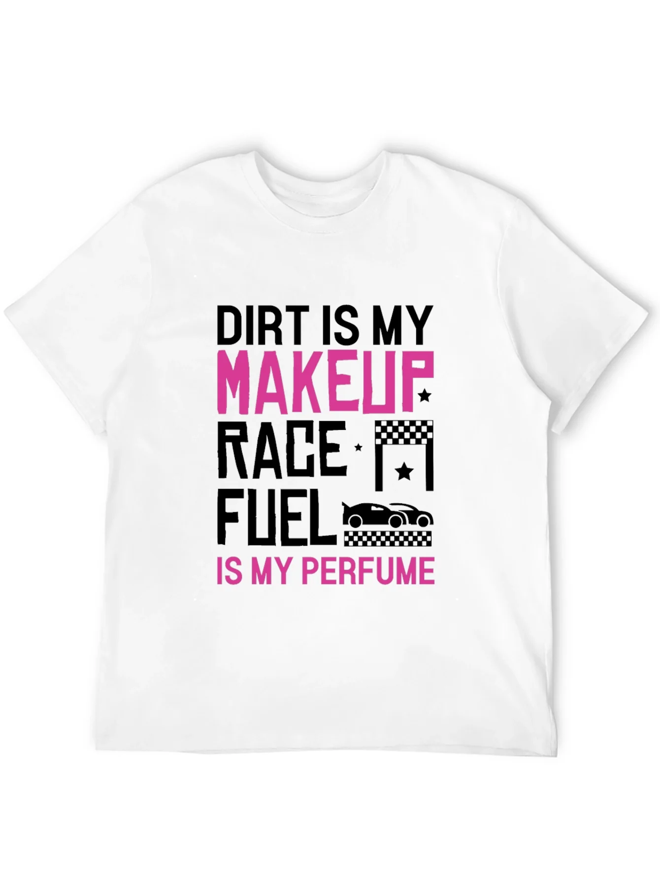 Camiseta Negra Dirt is My Makeup