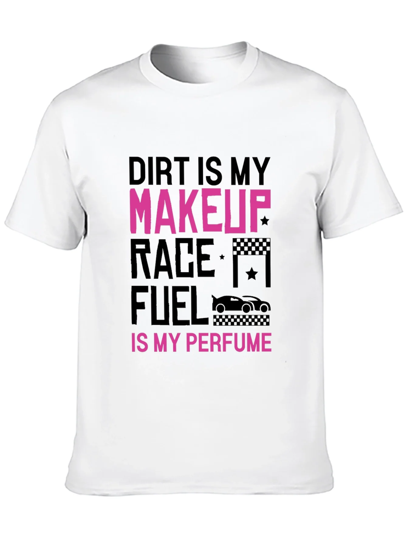 Camiseta Negra Dirt is My Makeup